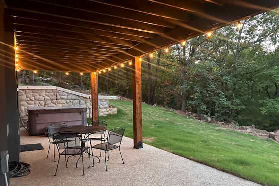 Exterior - Outdoor Living 3 for Contemporary House Plan #1070-7 - 3 bed, 3 bath