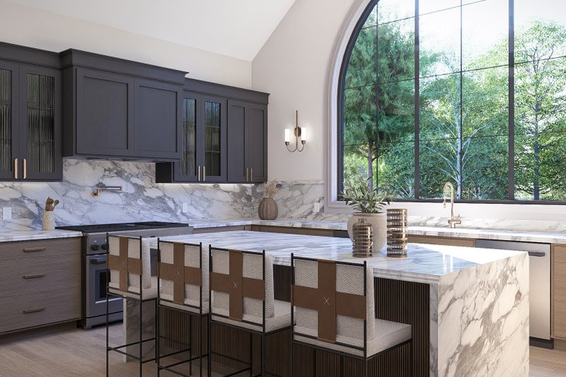 House Plan Design - Interior - Kitchen 1 for Cottage House Plan #455-738 - 4 bed, 3.5 bath
