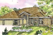 Mediterranean Style House Plan - 3 Beds 2 Baths 2810 Sq/Ft Plan #124-727 