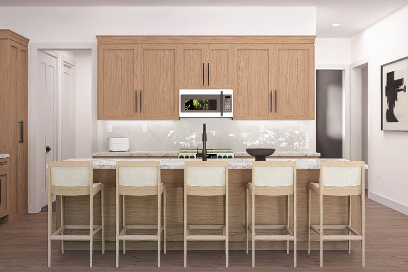 House Blueprint - Interior - Kitchen for Farmhouse House Plan #455-772 - 3 bed, 2.5 bath