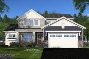 Bungalow Style House Plan - 3 Beds 2.5 Baths 2216 Sq/Ft Plan #51-1378 