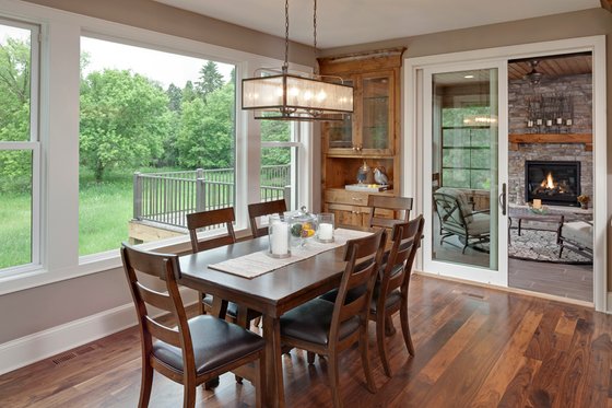 Interior - Dining Room for Craftsman House Plan #51-581 - 3 bed, 3 bath