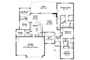 Traditional Style House Plan - 3 Beds 2.5 Baths 2700 Sq/Ft Plan #124-774 