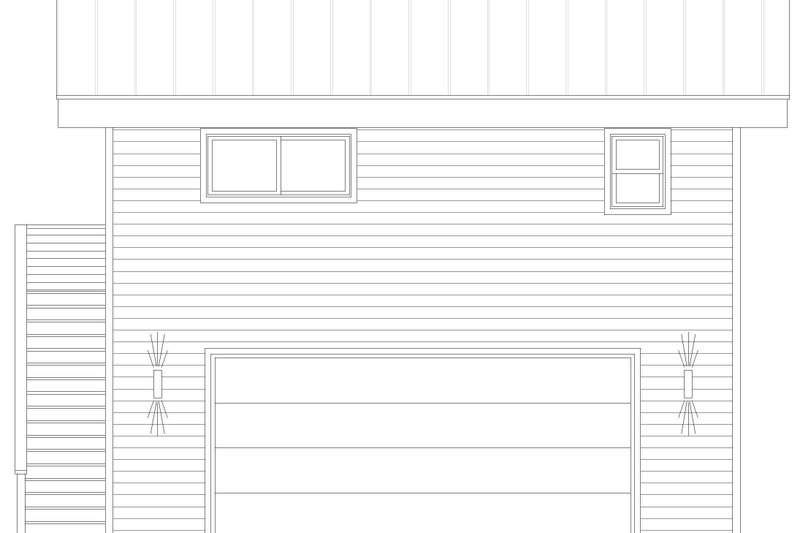 Dream House Plan - Exterior - Rear Elevation for Country House Plan #932-1204 - 1 bed, 1 bath