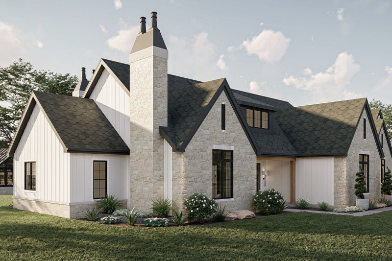 Home Plan - Exterior - Other Elevation 1 for Cottage House Plan #455-299 - 3 bed, 2.5 bath