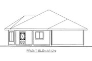 Bungalow Style House Plan - 2 Beds 2 Baths 1308 Sq/Ft Plan #117-691 