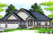 Traditional Style House Plan - 2 Beds 2.5 Baths 1961 Sq/Ft Plan #70-617 