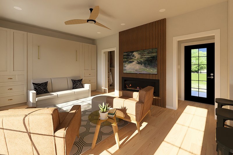 Home Plan - Interior - Other 4 for Farmhouse House Plan #126-304, 1 bath
