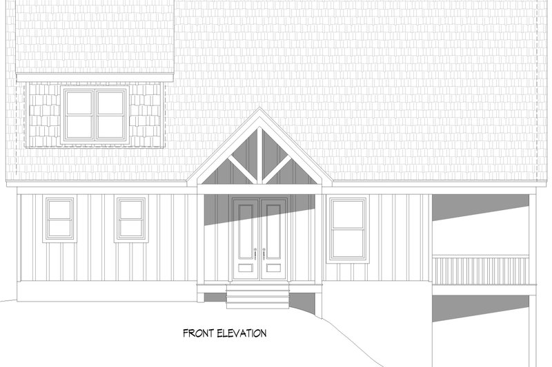 Dream House Plan - Exterior - Front Elevation 3 for Country House Plan #932-975 - 3 bed, 2.5 bath