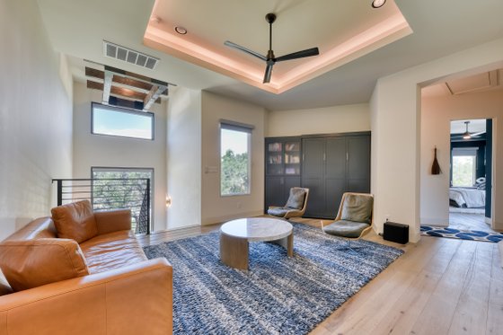 Interior - Family Room 1 for Modern House Plan #1110-39 - 5 bed, 4.5 bath