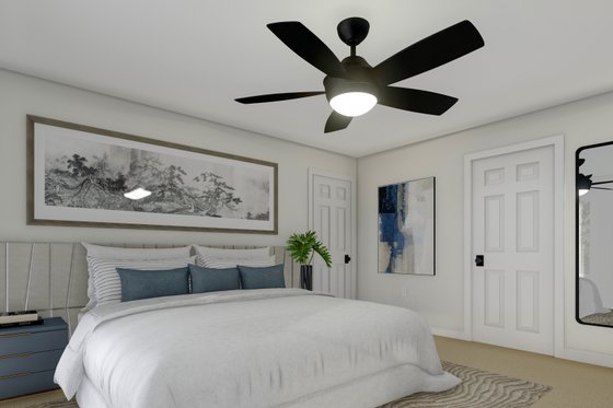 Interior - Master Bedroom 2 for Farmhouse House Plan #1060-317 - 18 bed, 12 bath