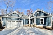 Craftsman Style House Plan - 4 Beds 4 Baths 2944 Sq/Ft Plan #437-114 