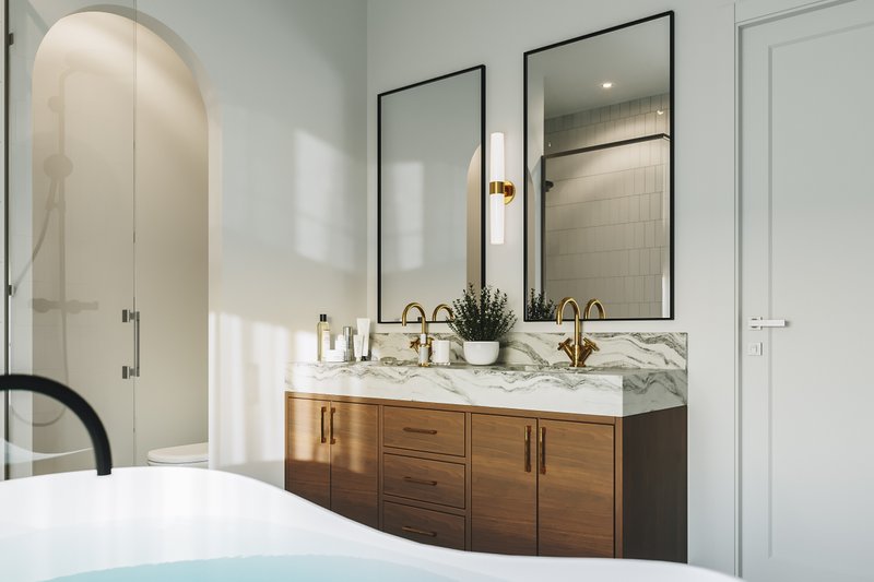 Home Plan - Interior - Bathroom for Farmhouse House Plan #23-2781 - 3 bed, 2.5 bath