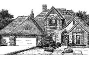 Colonial Style House Plan - 4 Beds 3.5 Baths 2616 Sq/Ft Plan #310-726 
