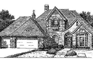 Colonial Exterior - Front Elevation Plan #310-726