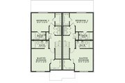 European Style House Plan - 2 Beds 2.5 Baths 1510 Sq/Ft Plan #17-2526 