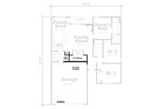 Farmhouse Style House Plan - 3 Beds 2 Baths 1176 Sq/Ft Plan #20-2363 