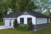 Ranch Style House Plan - 1 Beds 1 Baths 682 Sq/Ft Plan #1060-330 