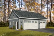 Country Style House Plan - 0 Beds 0 Baths 0 Sq/Ft Plan #932-197 