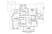 Colonial Style House Plan - 4 Beds 4.5 Baths 4429 Sq/Ft Plan #1054-78 