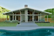 Ranch Style House Plan - 3 Beds 2.5 Baths 1636 Sq/Ft Plan #489-2 