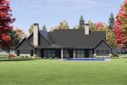 Country Style House Plan - 4 Beds 4.5 Baths 4032 Sq/Ft Plan #1096-14 