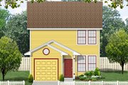 Colonial Style House Plan - 3 Beds 2.5 Baths 1450 Sq/Ft Plan #84-544 