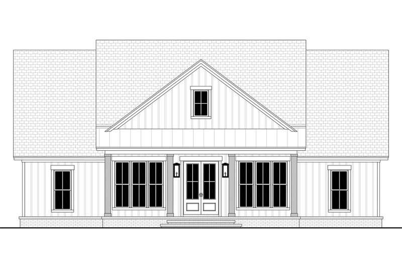 Dream House Plan - Exterior - Front Elevation 6 for Farmhouse House Plan #430-448 - 3 bed, 2.5 bath