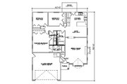 Ranch Style House Plan - 3 Beds 2 Baths 1355 Sq/Ft Plan #5-233 