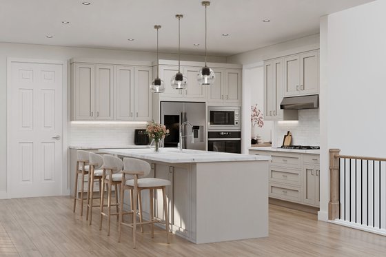 Interior - Kitchen 1 for Country House Plan #1089-69 - 3 bed, 2.5 bath