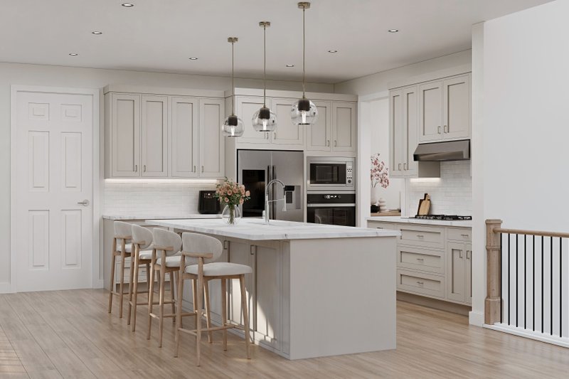 Dream House Plan - Interior - Kitchen 1 for Country House Plan #1089-69 - 3 bed, 2.5 bath