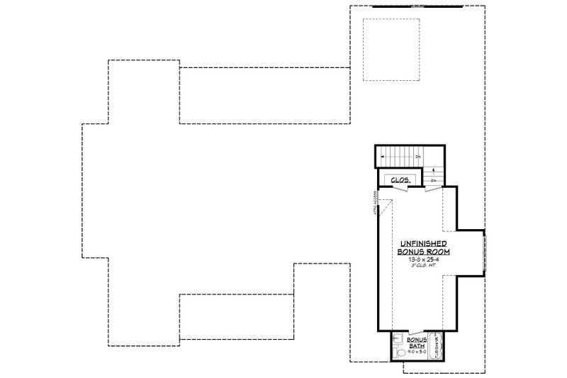 House Design - Floor Plan - Other Floor for Farmhouse House Plan #430-351 - 4 bed, 3 bath