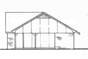 Exterior - Other Elevation House Plan #45-220 - 3 bed, 1 bath