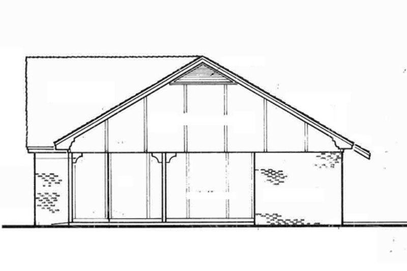 Home Plan - Exterior - Other Elevation House Plan #45-220 - 3 bed, 1 bath