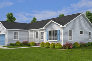 Exterior - Other Elevation for Ranch House Plan #1082-4 - 3 bed, 2.5 bath