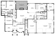 Craftsman Style House Plan - 2 Beds 3 Baths 4744 Sq/Ft Plan #1060-237 