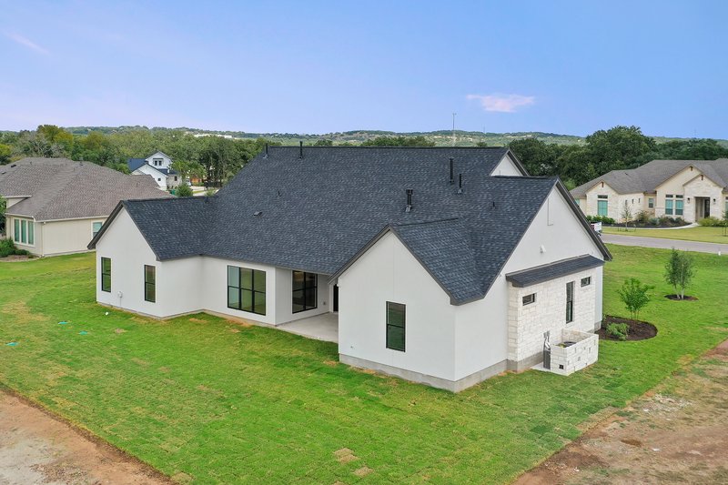 House Plan Design - Exterior - Rear Elevation 2 for Farmhouse House Plan #430-291 - 4 bed, 3.5 bath