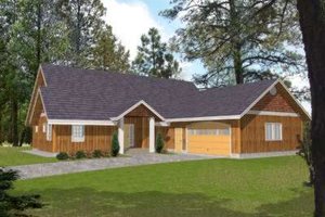 Traditional Exterior - Front Elevation Plan #117-490