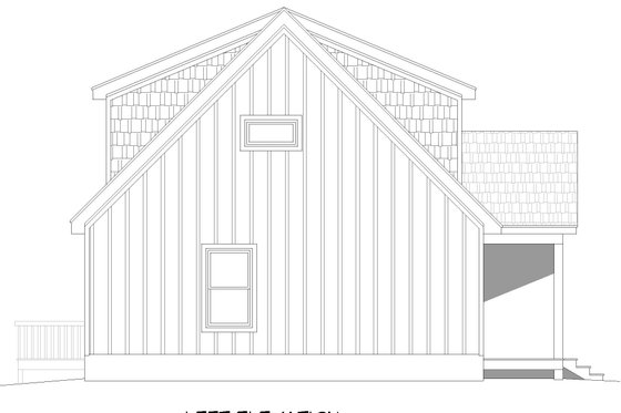 Exterior - Other Elevation for Southern House Plan #932-853 - 4 bed, 3.5 bath