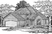 Traditional Style House Plan - 3 Beds 2.5 Baths 1987 Sq/Ft Plan #70-263 