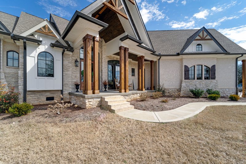 Dream House Plan - Exterior - Front Elevation 6 for Craftsman House Plan #54-431 - 3 bed, 2.5 bath