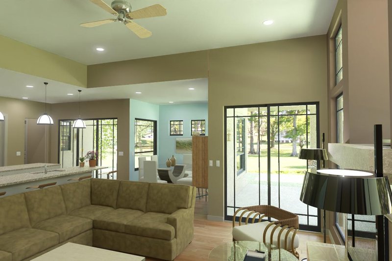House Design - Interior - Dining Room for Country House Plan #1126-7 - 3 bed, 2 bath
