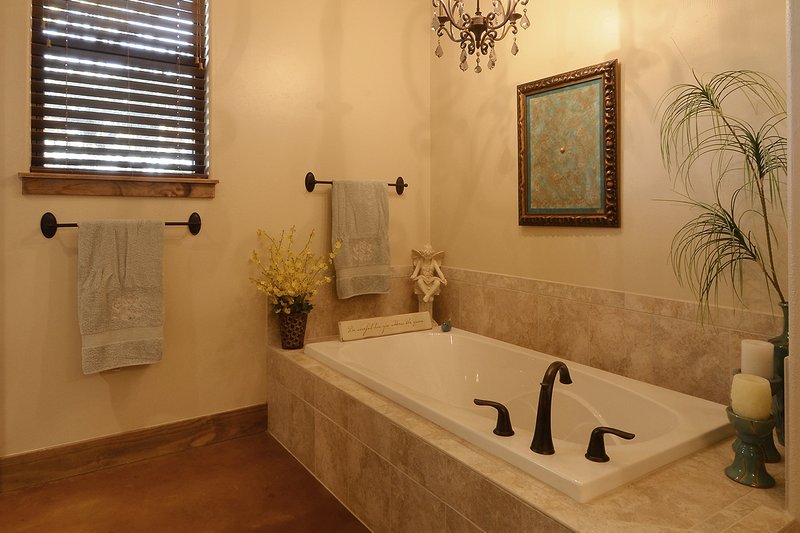 Architectural House Design - Interior - Bathroom 5 for Ranch House Plan #140-149 - 3 bed, 2.5 bath