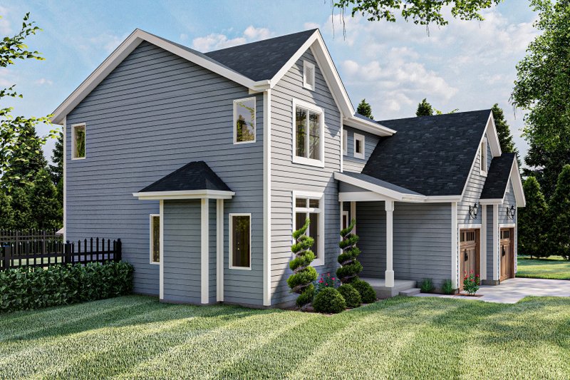 Home Plan - Exterior - Other Elevation 1 for Traditional House Plan #455-180 - 3 bed, 2.5 bath