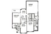 European Style House Plan - 4 Beds 2.5 Baths 2766 Sq/Ft Plan #62-145 