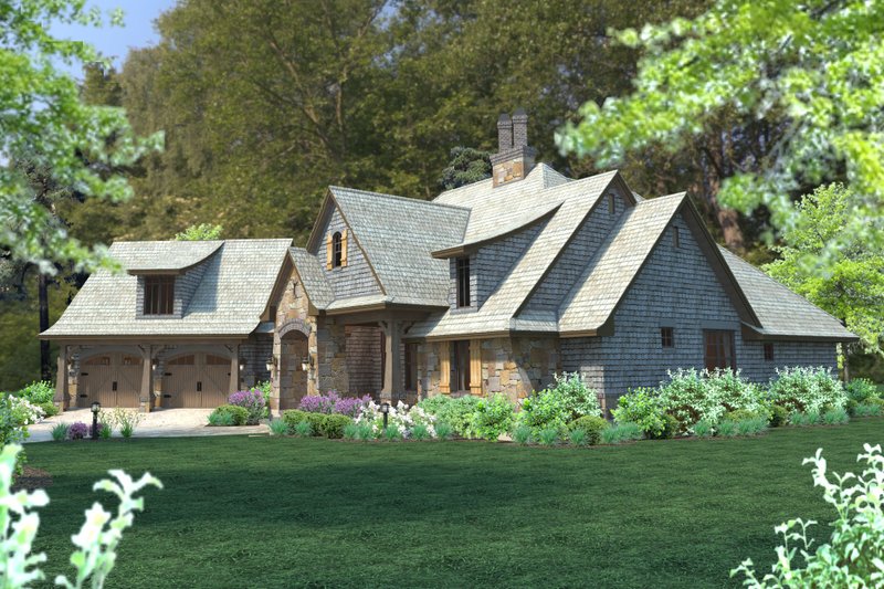 Home Plan - Exterior - Other Elevation for Craftsman House Plan #120-184 - 4 bed, 3.5 bath