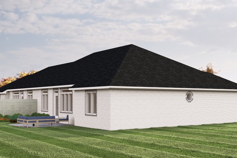 Home Plan - Exterior - Other Elevation 3 for Craftsman House Plan #1064-329 - 2 bed, 2 bath