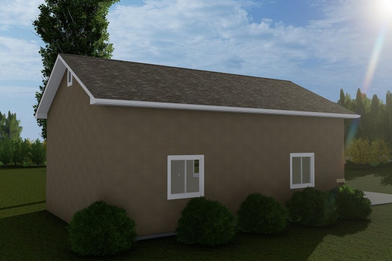 Dream House Plan - Exterior - Other Elevation 1 for Victorian House Plan #1060-77, 0 bath