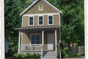 Craftsman Exterior - Front Elevation Plan #461-38