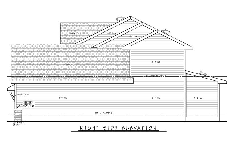 Dream House Plan - Exterior - Other Elevation 1 for Traditional House Plan #20-2397 - 3 bed, 2.5 bath